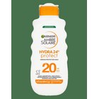 GARNIER Garnier Ambre Solaire Hydra 24H Protect Sun Protecting Milk Spf20 For Normal Skin 175 Ml - CLEAR - 175 ml