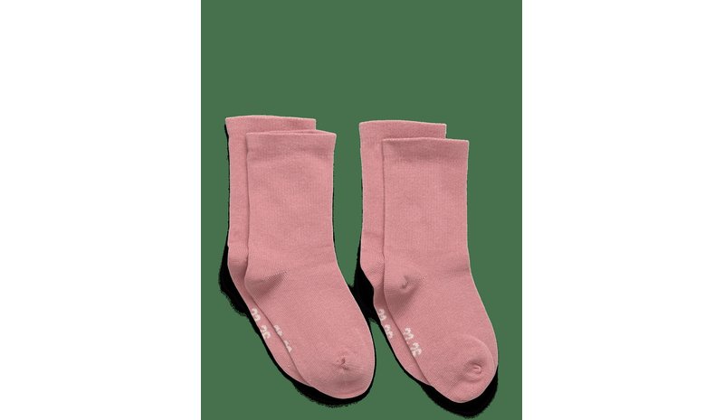 MINYMO Perfect Basic Socks (2-Pack) - ASH ROSE - 39\42 – kuva 1/2