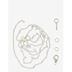 ME & MY BOX Letter I Sp With O-Ring, Chain And Clasp - SILVER-I - One Size
