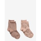 MP DENMARK Ankle Hirse 2-Pack 77009+77014 - BEIGE MELANGE - 40/42