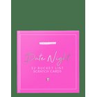 GIFT REPUBLIC Scratch Cards Dates Bucket List - PINK - HØJDE:11.5 cm LÆNGDE:4 cm BREDDE:11.5 cm