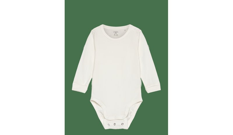 LINDEX Bodysuit - LIGHT DUSTY WHITE - 86 – kuva 1/2