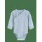 LINDEX Wrap Bodysuit - LIGHT DUSTY BLUE - 68 – kuva 1