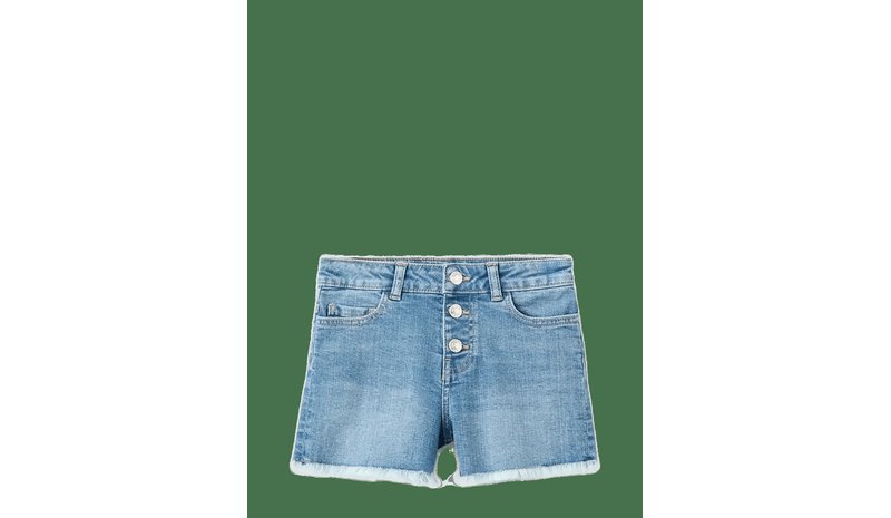 MANGO Frayed Hem Shorts - OPEN BLUE - 164 – kuva 1/2