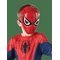 SPIDER-MAN Spider-Man Half Mask - RED - One Size – kuva 1