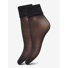 DECOY Decoy Ankle Sock Silklo 2Pk - SVART - ONE SIZ