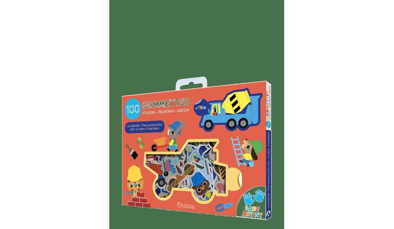 AUZOU My First Stickers - Construction Site - MULTI - One Size – kuva 1/2