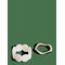 PIECES Pcgia Bracelet 2-Pack - CLOUD DANCER - One Size – kuva 1