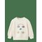 MANGO Patch Sweatshirt - LIGHT BEIGE - 4-5 – kuva 1