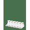LEVI'S Levi's® Core Ankle Length Socks 6-Pack - WHITE - 23.5-27 – kuva 1