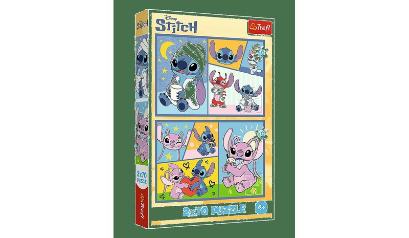 TREFL Pappussel Trefl 2X70 Bitar Lilo & Stitch - MULTI - One Size – kuva 1/2