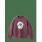 MANGO Printed Cotton Sweatshirt - DARK RED - 9-10 – kuva 1