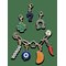 CROCS Adjustable Charm Chain Lucky - WHITE - One Size – kuva 1