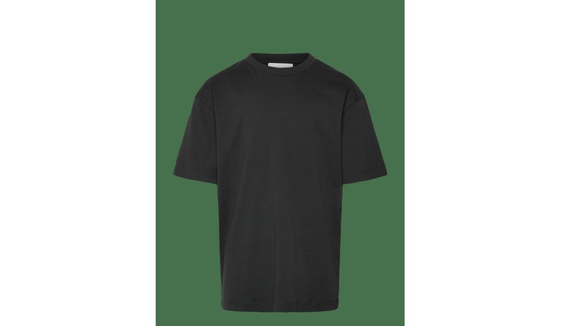 ENKEL STUDIO Basic O-Neck Tee S/S - BLACK - 140 – kuva 1/2
