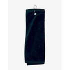 ABACUS Bag Towel Plain - BLACK - One Size