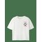NAME IT Nkfhanja Ss Nreg Top - CLOUD DANCER - 116 – kuva 1