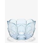 HOLMEGAARD Lily Tealight Holder Ø7 Cm Blue Iris - BLUE IRIS - 4.5 cm