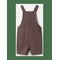 MANGO Short Cotton Dungarees - BROWN - 92 – kuva 1