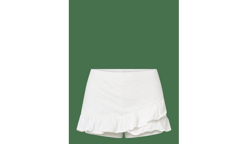 MANGO Ruffled Trouser Skirt - NATURAL WHITE - 152 – kuva 1/2