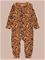 MINI RODINI Basic Leopard Button Jumpsuit Tencel™ - BEIGE - 68/74 – kuva 1