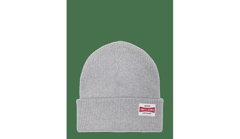ONLY & SONS Osjbasic Beaine Acc - LIGHT GREY MELANGE - One Size – kuva 1/2
