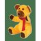 DR Dr Beanbag Bamse Lille - MULTI - One Size – kuva 1