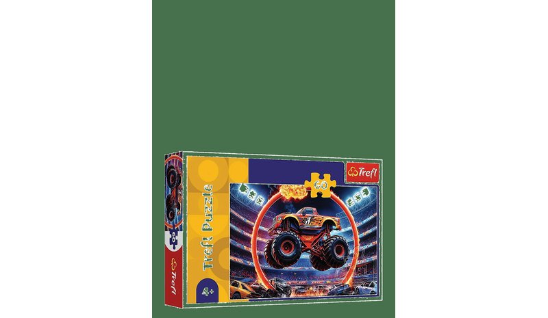 TREFL Pappussel Trefl 60 Bitar Monster Truck - MULTI - One Size – kuva 1/2