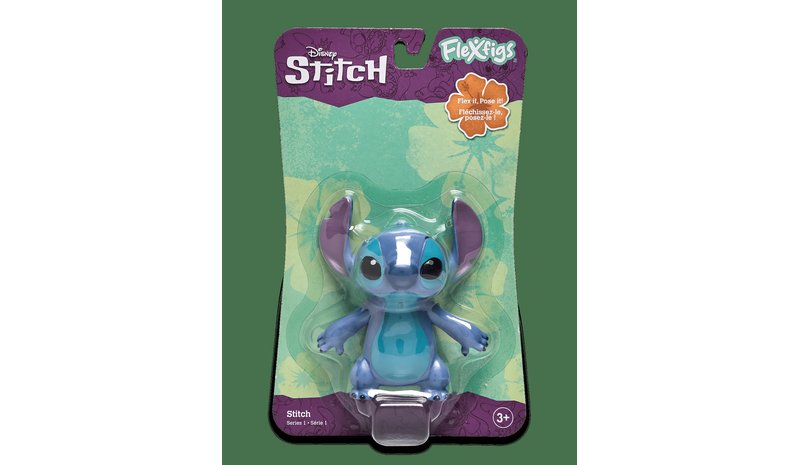 FLEXFIGS Flexfigs 1 Pack Lilo & Stitch Stitch - MULTI - One Size – kuva 1/2