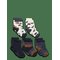 MINYMO Socks W. Pattern (5-Pack) - TOTAL ECLIPSE - 35\38 – kuva 1
