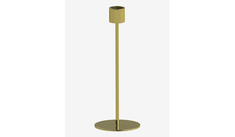 COOEE DESIGN Candlestick 21Cm - BRASS - One Size – kuva 1/2