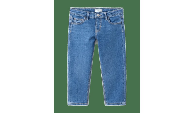 MANGO Slim-Fit Jeans - OPEN BLUE - 92