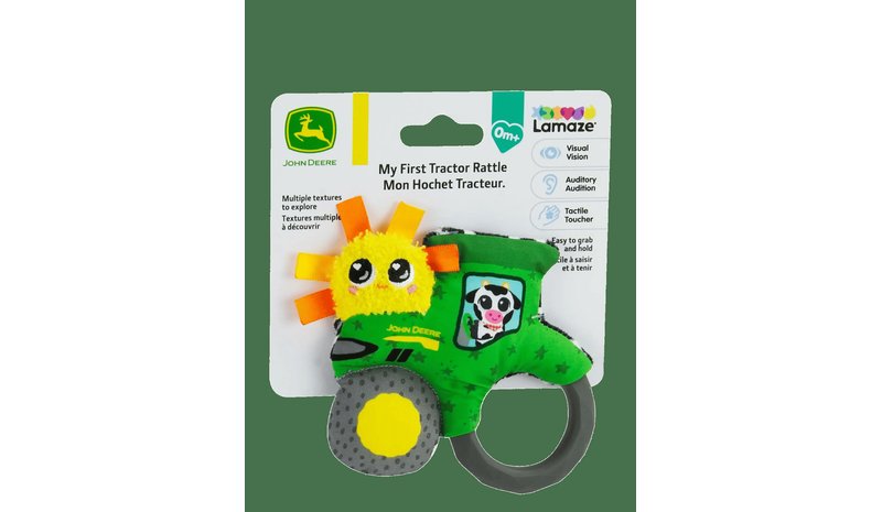 LAMAZE Lamaze John Deere My First Tractor Rattle - MULTI - One Size – kuva 1/2