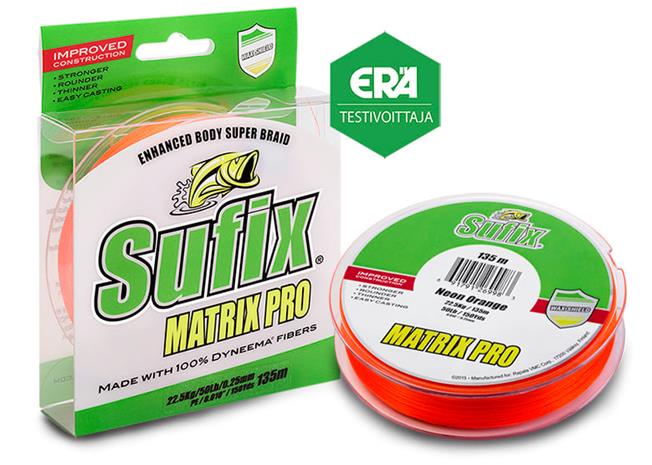 Sufix Matrix Pro Chartreuse 135 m kuitusiima 0,20 mm
