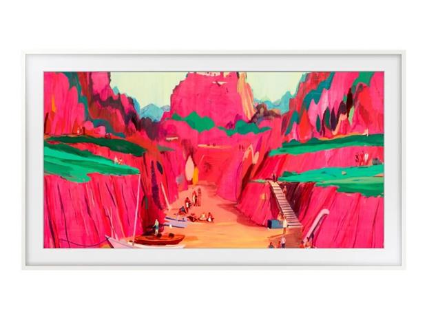 Samsung 75” Customisable Frame White Bezel (2025) - White – kuva 7/7