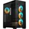Gigabyte C500 Panoramic Stealth Mid-Tower ATX Case RGB Black – kuva 7