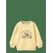 MANGO Printed Embroidered Sweatshirt - YELLOW - 3-4 – kuva 1