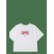 CONVERSE Cnvg Multi Hit Gfx Boxy Tee - WHITE - 140/148 – kuva 1