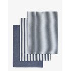 ENGHOLM TEXTILES Tea Towels Recycle - DARK BLUE - 50X70 cm