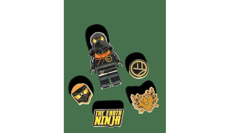 CROCS 4Lw Ninjago Cole 5Pck - WHITE - One Size – kuva 1/2