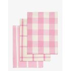 ENGHOLM TEXTILES Viskestykke Recycle - POPPY PINK - 50X70 cm