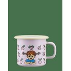 MUURLA Pippi Enamel Mug Fruits 2,5Dl - PINK - 25 CL