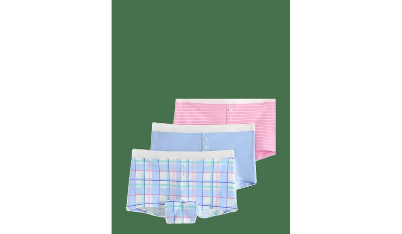 LINDEX 3-Pack Boxer Briefs - OFF WHITE - 128 – kuva 1/4