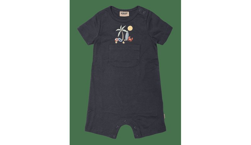 WHEAT Playsuit S/S Per - INK - 86 – kuva 1/2