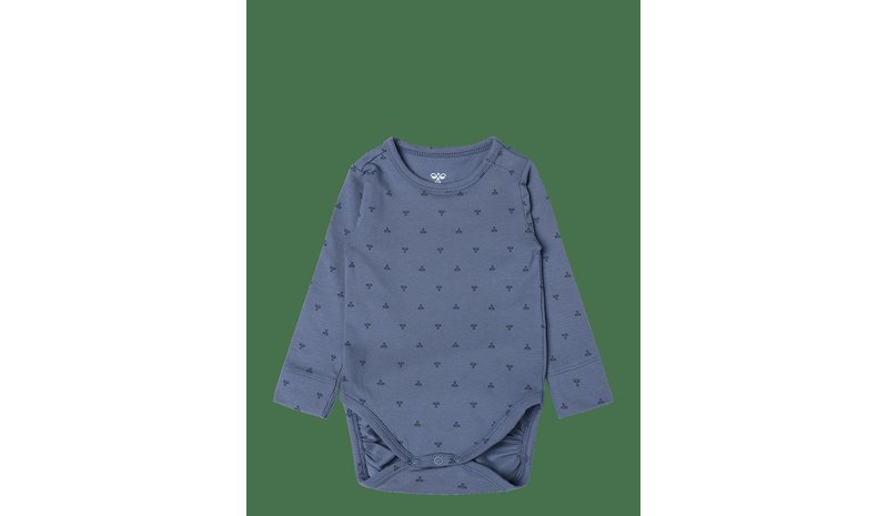 HUMMEL Hmlmini Bee Aop Body L/S - FLINT STONE - 86 – kuva 1/2