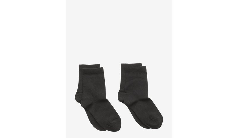 MP DENMARK Bamboo Socks - 2-Pack - BLACK - 25/28 – kuva 1/2