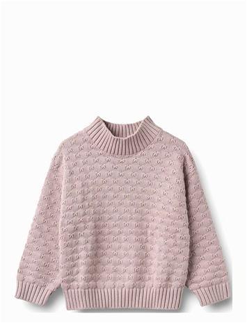 WHEAT Chunky Knit Pullover Abby - SOFT LILAC - 104 – kuva 1/2