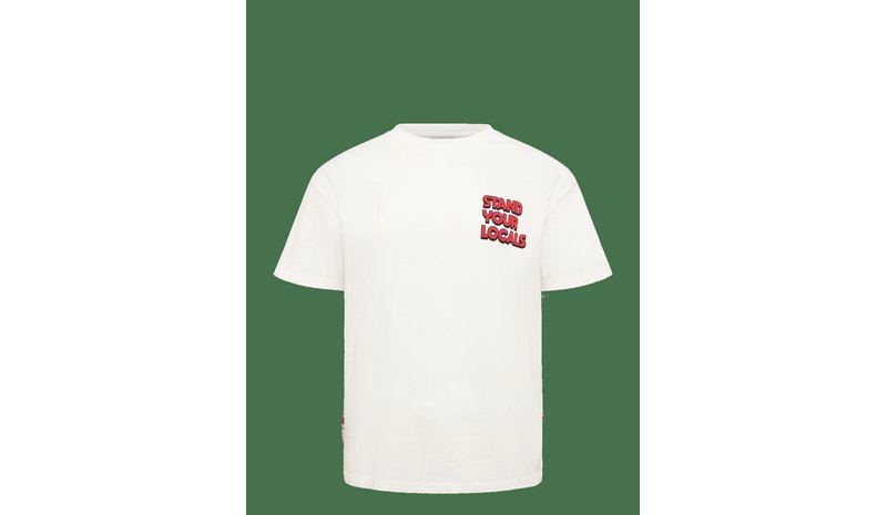 SOLID Sdbrooks Tee - OFF WHITE - XXL – kuva 1/2