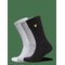 LYLE & SCOTT Scout - LIGHT GREY MARL/BRIGHT WHITE/BLACK - 36-38 – kuva 1