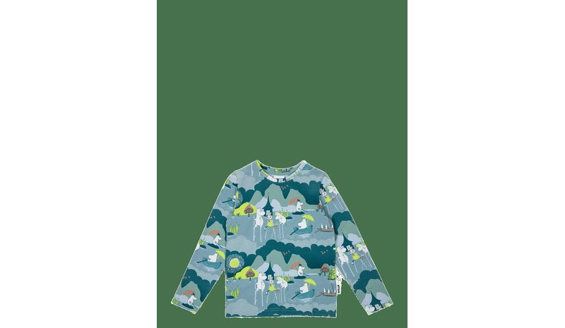 MOOMIN Störtflod Tröja - BLUE - 122 – kuva 1/2