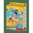 BESTWAY Swim Safe Triple Ring Baby Seat Step A - MULTI COLOURED - One Size